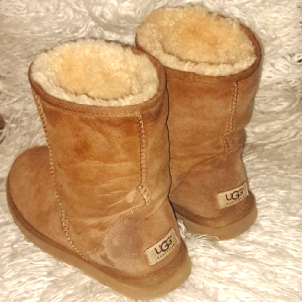 Ugg Boots Plush Chestnut Size 8